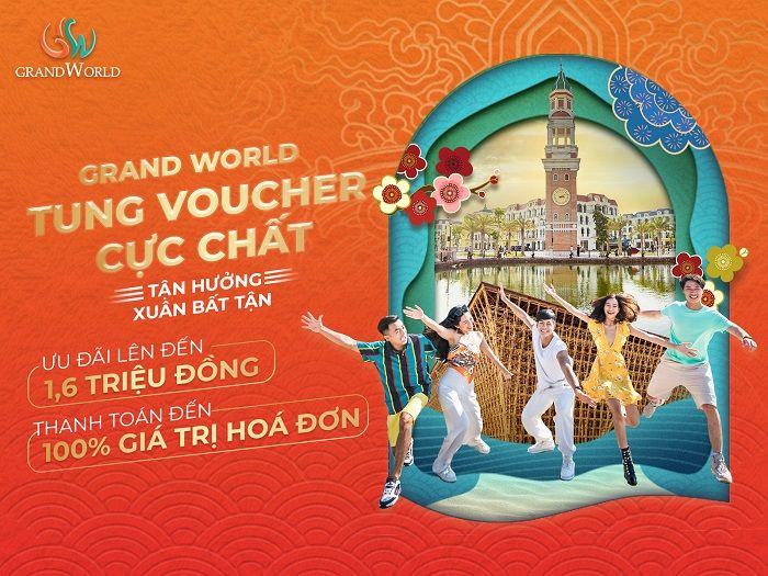 Grand World vận hành suốt dịp Tết